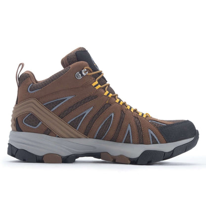 ROCKROOSTER Bedrock Brown Waterproof Hiking Boots
