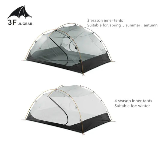 3F UL GEAR 3 Person 4 Season Ultralight Camping Tent
