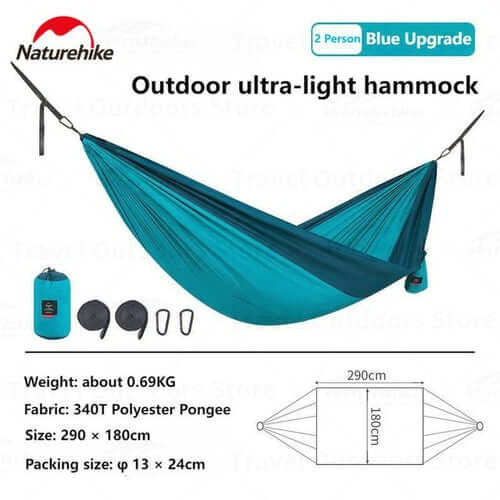Ultralight Naturehike Camping Hammock for 1/2 People