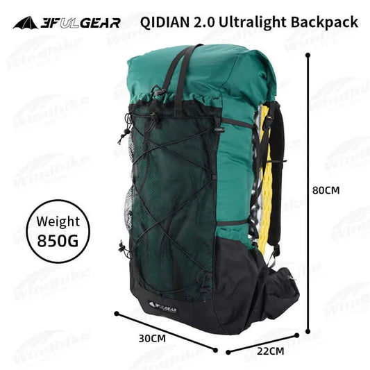 3F UL GEAR QIDIAN2.0 Ultralight Hiking Pack