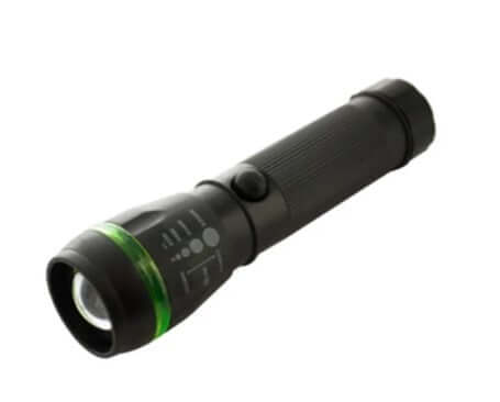 Ultra Bright LED Adjustable Zoom Flashlight, adjustable focus rugged design